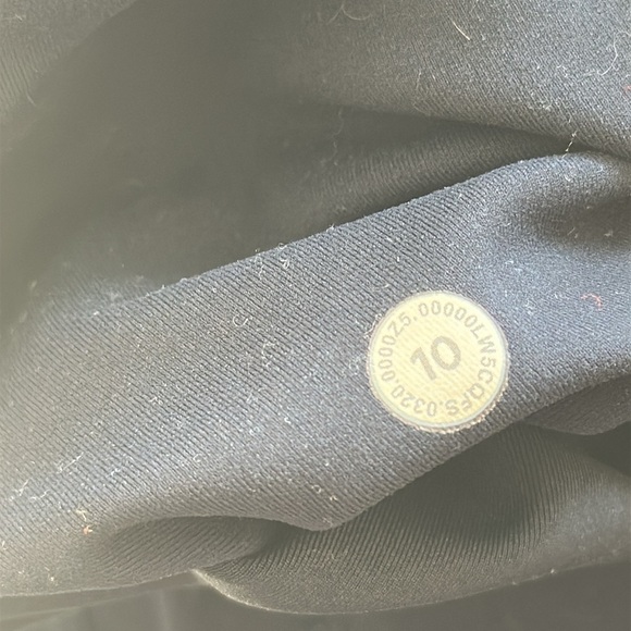 Lululemon 10 Invigorate High-Rise Tight 25" Tru Navy High-Waisted legging VGUC - Picture 11 of 13